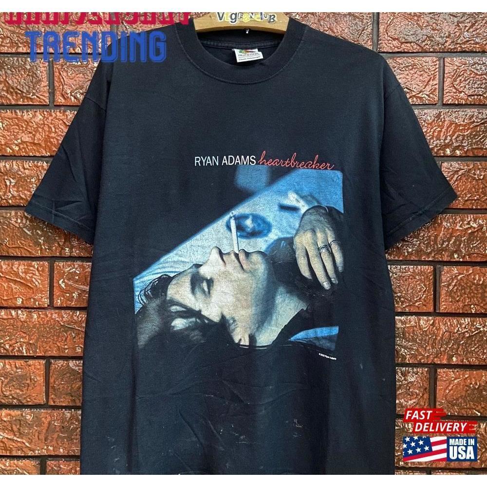 Ryan Adams Heartbreaker 2000 Alternative Rock Album Band Tshirt New Wave